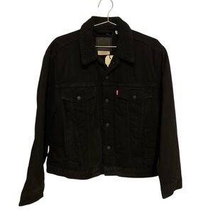 Levi’s Black Sherpa Trucker Jacket